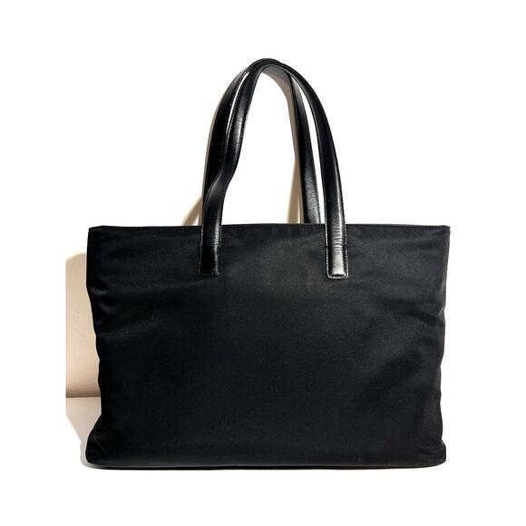 Coach EUC Black Mercer 5117 Twill Leather Trim Padded Laptop Bag Tote - Picture 3 of 6